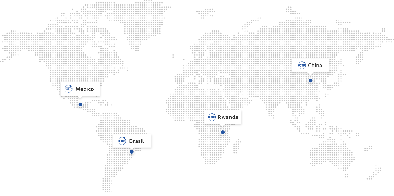 Partner institute map