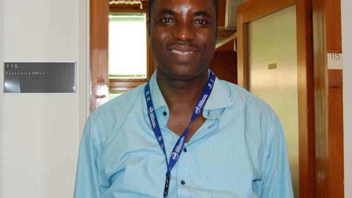 ICTP Senior Associate Pius Mpiana Tshimankinda 